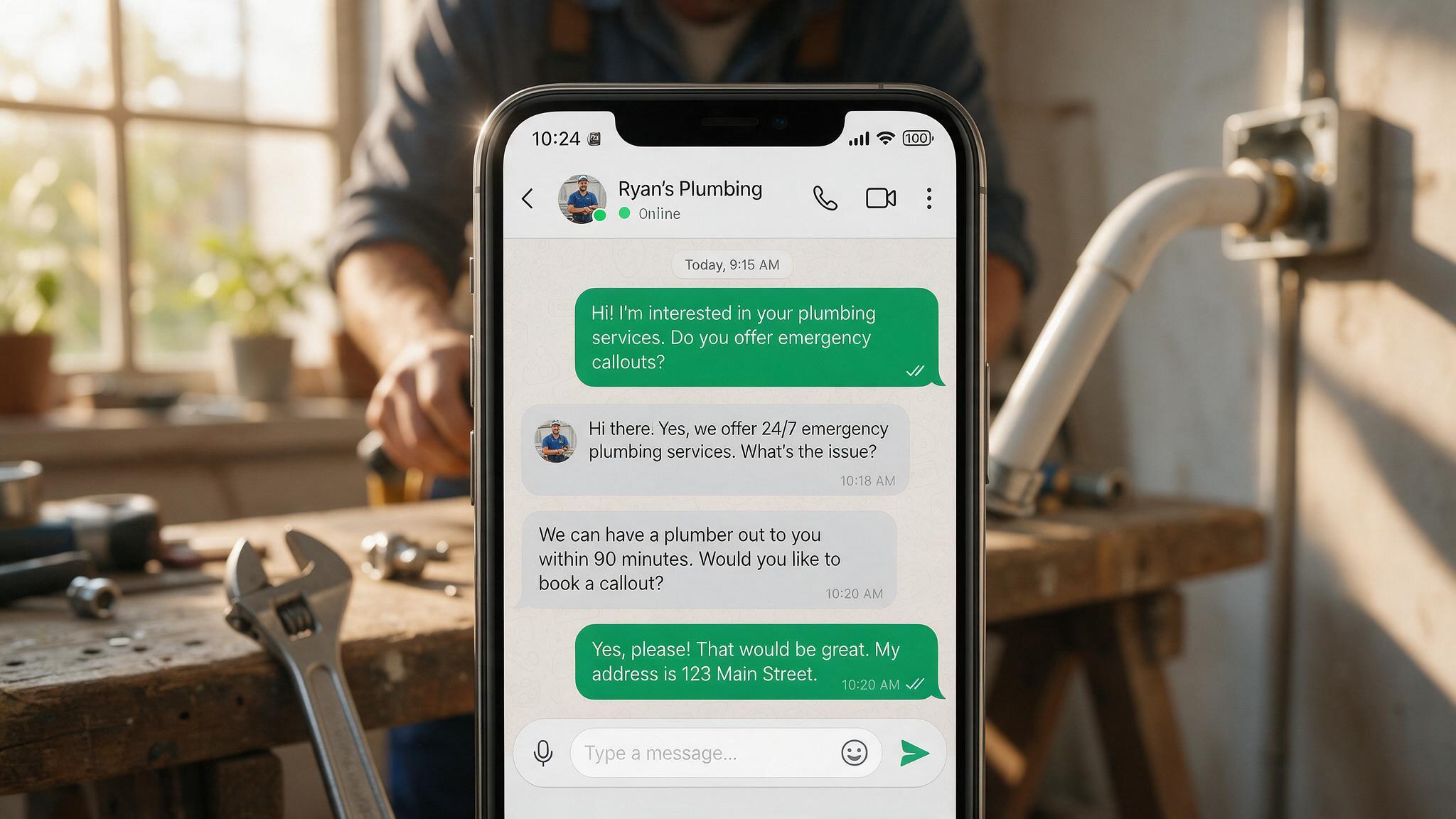 Automatización con inteligencia artificial por WhatsApp