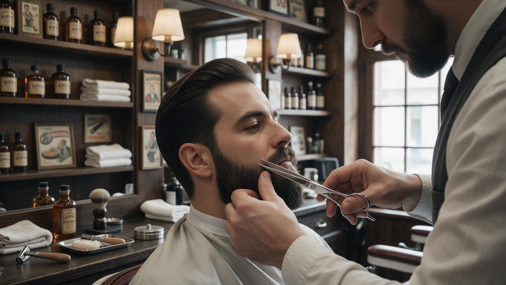 Barbering work by The Fade Room Barbershop