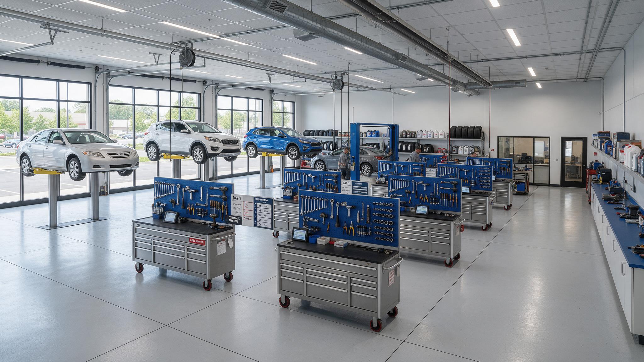 Service result from Precision Auto Care