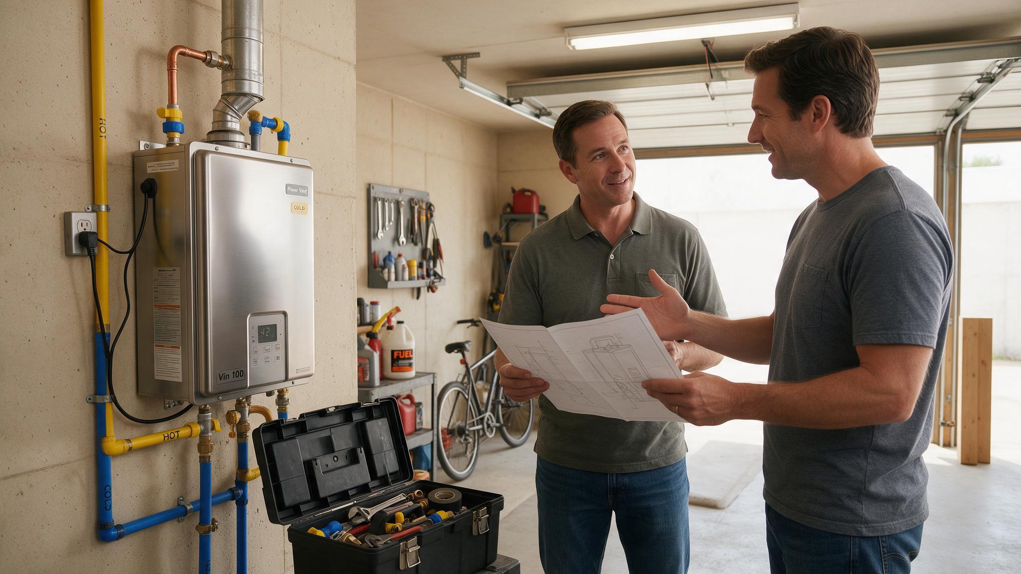 The Rapid Flow Plumbing team at work