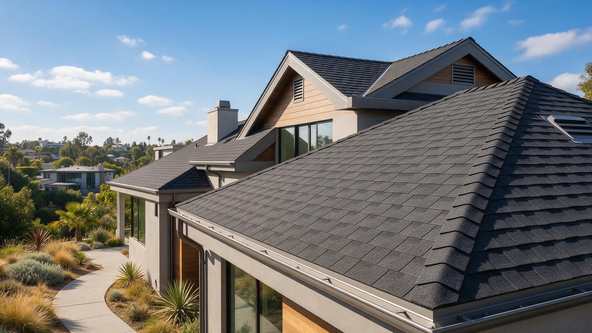 Roofing work by Sunrise Roofing LA